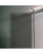 LIM Flet B doble - puerta delantera de aluminio con bisagras dobles y cristal vertical
