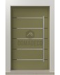 PIVOT Integra-inox: puerta pivotante de alta gama fabricada por encargo.
