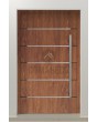 PIVOT Integra-inox: puerta pivotante de alta gama fabricada por encargo.