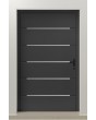 PIVOT Integra-inox: puerta pivotante de alta gama fabricada por encargo.