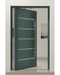 PIVOT Integra-inox: puerta pivotante de alta gama fabricada por encargo.