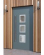 LIM Izobar - puerta de entrada de vidrio y aluminio
