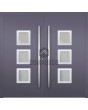 LIM Izobar-doble - puerta de entrada doble de aluminio