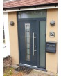 configuración personalizada - Puerta Fargo con luz lateral derecha y superior (vista desde el exterior)