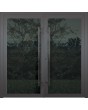 LIM-BATCH VL19 double - Puerta de aluminio con vidrio Lacobel