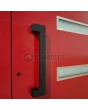 LIM 39 doble - puerta de aluminio con doble bisagra y aislamiento térmico