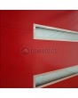 LIM 39 doble - puerta de aluminio con doble bisagra y aislamiento térmico