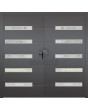 LIM 39 doble - puerta de aluminio con doble bisagra y aislamiento térmico