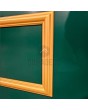 PIVOT CL11 - puerta pivotante tradicional de aluminio acristalada con marco decorativo