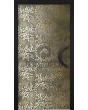 LIM M28 - puerta de aluminio con textura de latón de metal fresado