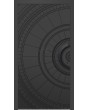 LIM V63 - puerta delantera batiente de aluminio con dibujo fresado