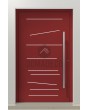 LIM Line-inox - puerta de entrada de aluminio