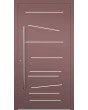 Puerta de entrada de aluminio