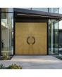 LIM M8 doble - puerta delantera doble con textura dorada de metal fresado
