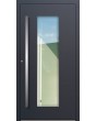 LIM C16 - puerta exterior de aluminio aislada con ventana