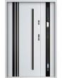 Sta Almeida Duo-noir - puerta entrada exterior con sidelite