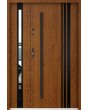 Sta Almeida Duo-noir - puerta entrada exterior con sidelite
