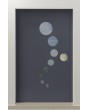 PIVOT 12E - Puerta pivotante de aluminio con ventanas circulares
