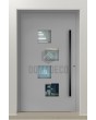 LIM 14E - puerta de aluminio moderna
