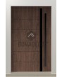 PIVOT 41 - puerta pivotante de aluminio con listón