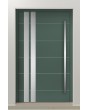 LIM Ad10 - puerta de entrada moderna de aluminio