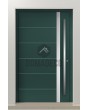PIVOT AD10 - puerta pivotante de entrada de aluminio