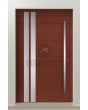 PIVOT AD10 - puerta pivotante de entrada de aluminio