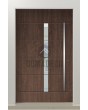LIM AP16- puerta de entrada de vidrio y aluminio