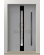LIM C1 - puerta de entrada de aluminio moderna para el hogar
