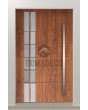LIM C3 - puerta de entrada de aluminio moderna