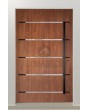 PIVOT C7 - entrada con puerta pivotante moderna