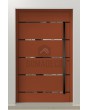 PIVOT C7 - entrada con puerta pivotante moderna