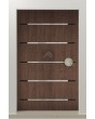 PIVOT C7 - entrada con puerta pivotante moderna