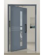 PIVOT Chip-B - puerta pivotante moderna de aluminio