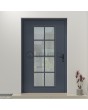 LIM CL06 - puerta batiente clásica de aluminio con cristal