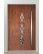 PIVOT EK28 - puerta de entrada pivotante de aluminio
