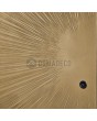 LIM M8 - puerta principal de metal líquido dorado