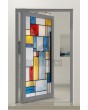 PIVOT SG1 - Puerta pivotante exterior de aluminio con vidrio tintado