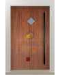 PIVOT Tonel - puerta pivotante con inserción de vidrio templado