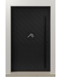 LIM V59 - puerta exterior de aluminio precolgada