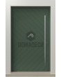 PIVOT V59 - puerta de entrada pivotante moderna de aluminio