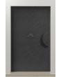 PIVOT V63 - puerta de entrada pivotante de aluminio con diseño fresado