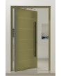 PIVOT W313: moderna puerta de entrada con pivote de aluminio