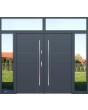configuración personalizada - Puerta doble Fargo con luces laterales izquierda, derecha y superior