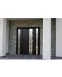 Fargo 26 T - puerta entrada exterior con dos sidelites