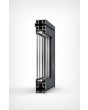 Puertas plegables de aluminio de 4 paneles