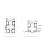 Puertas plegables de aluminio de 5 paneles