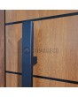 PIVOT AP18A - puerta de aluminio con un solo pivote