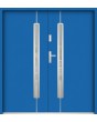 Sta Rigel Double: puerta exterior de acero resistente a la intemperie con doble entrada.