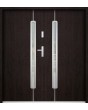 Sta Rigel Double: puerta exterior de acero resistente a la intemperie con doble entrada.